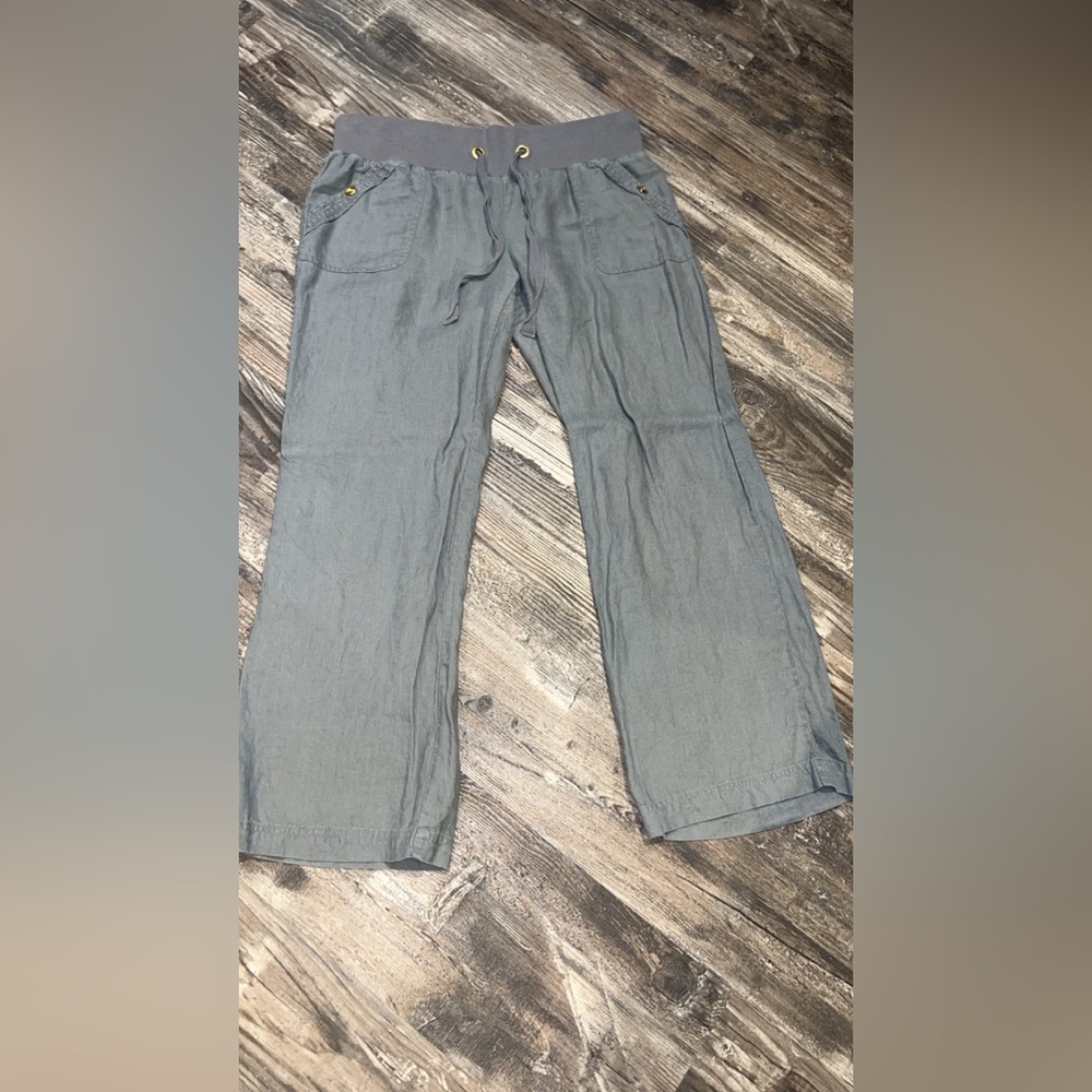 Women’s Guess Gray Linen Pants